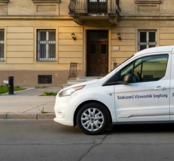 Flow Pipe Assist szervizautó magyarországi kiszállás során